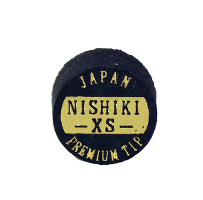 NISHIKI BLACK LEATHER JAPANESE TIP XS EXTRA SOFT HARDNESS BRAND NEW SHIPS FREE