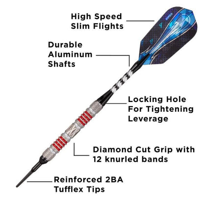 VIPER ASTRO DARTS FROM GLD 18 GRAM NEW SHIPS FREE FLIGHTS FREE 21-3281-18