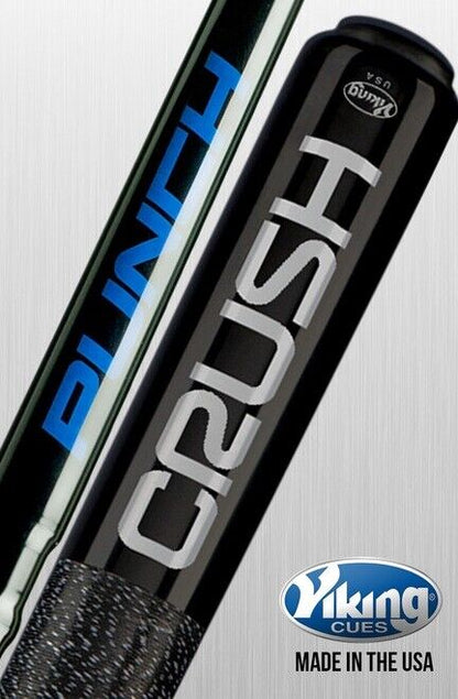 VIKING CRUSH PUNCH BREAK JUMP CUE V CRUSH SHAFT NEW SHIPS FREE N  FREE HARD CASE