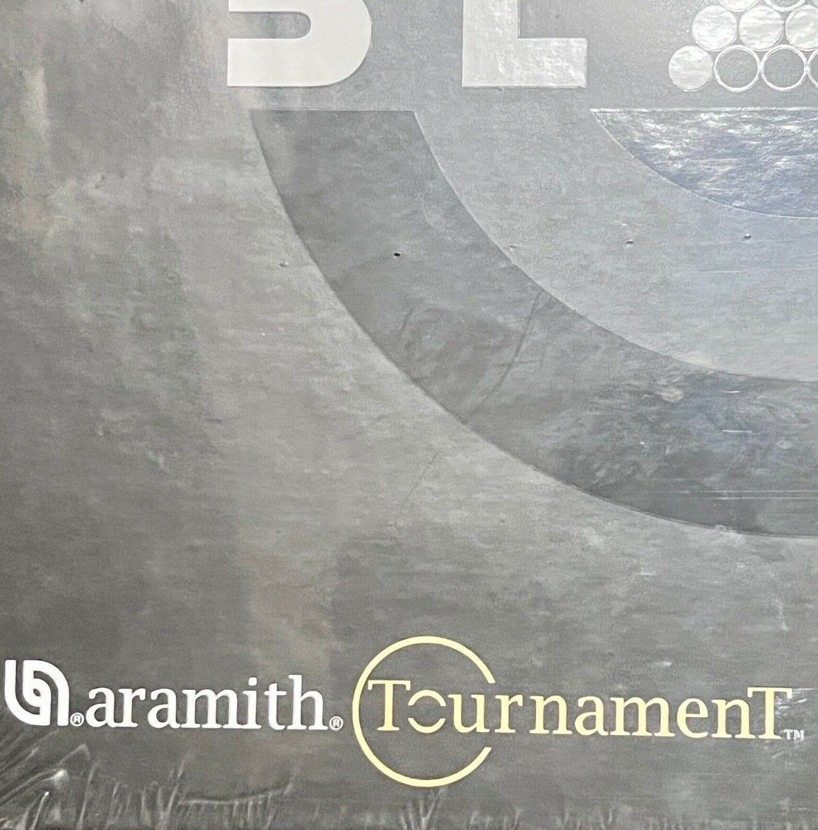 ARAMITH TOURNAMENT BLACK BELGIUM POOL BALLS 2 1/4" BRAND NEW SEALED SHIPS FREE