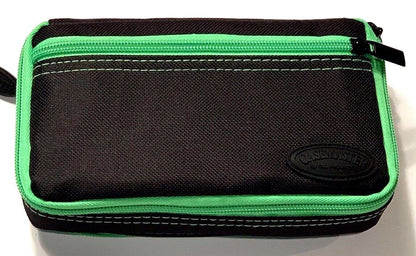 VIPER GLD PLAZMA PLUS  DART CASE BLK W/ GREEN TRIM NEW FREE SHIPPING N FLIGHTS