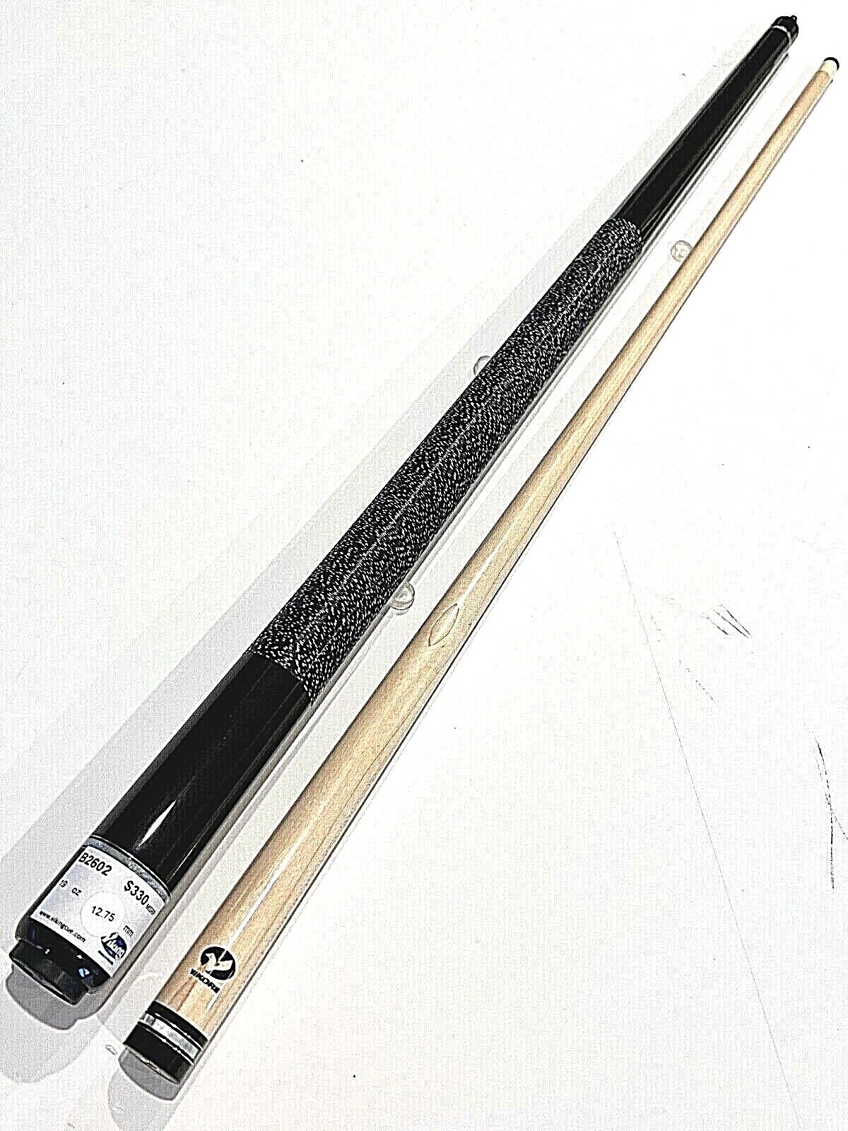 VIKING 2602 POOL CUE 13.00 MM TIGER TIP VIKORE SHAFT NEW SHIPS FREE N FREE CASE