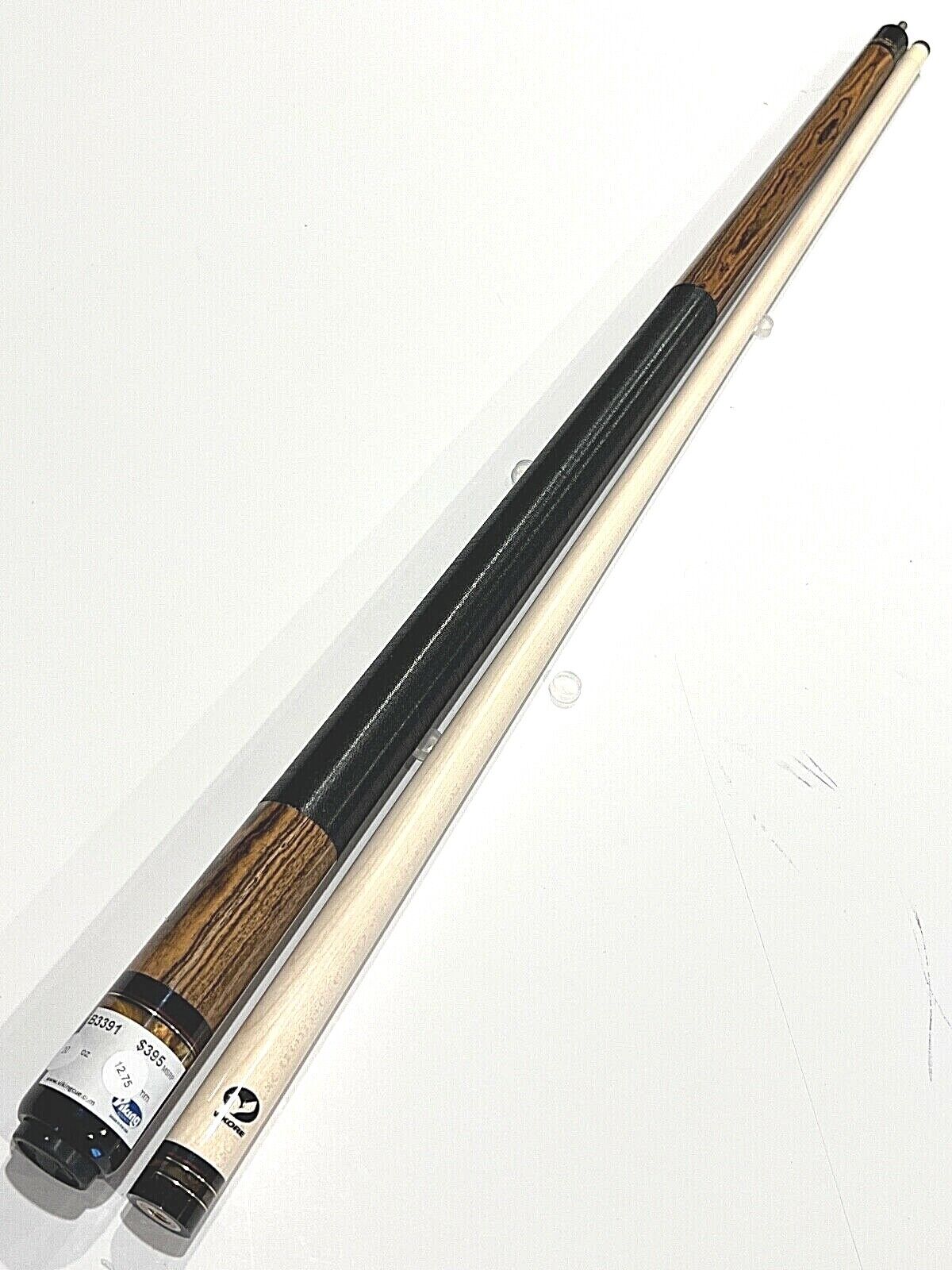 VIKING 3391 POOL CUE TIGER 12.75 MM TIP VIKORE SHAFT NEW FREE SHIPPING FREE CASE