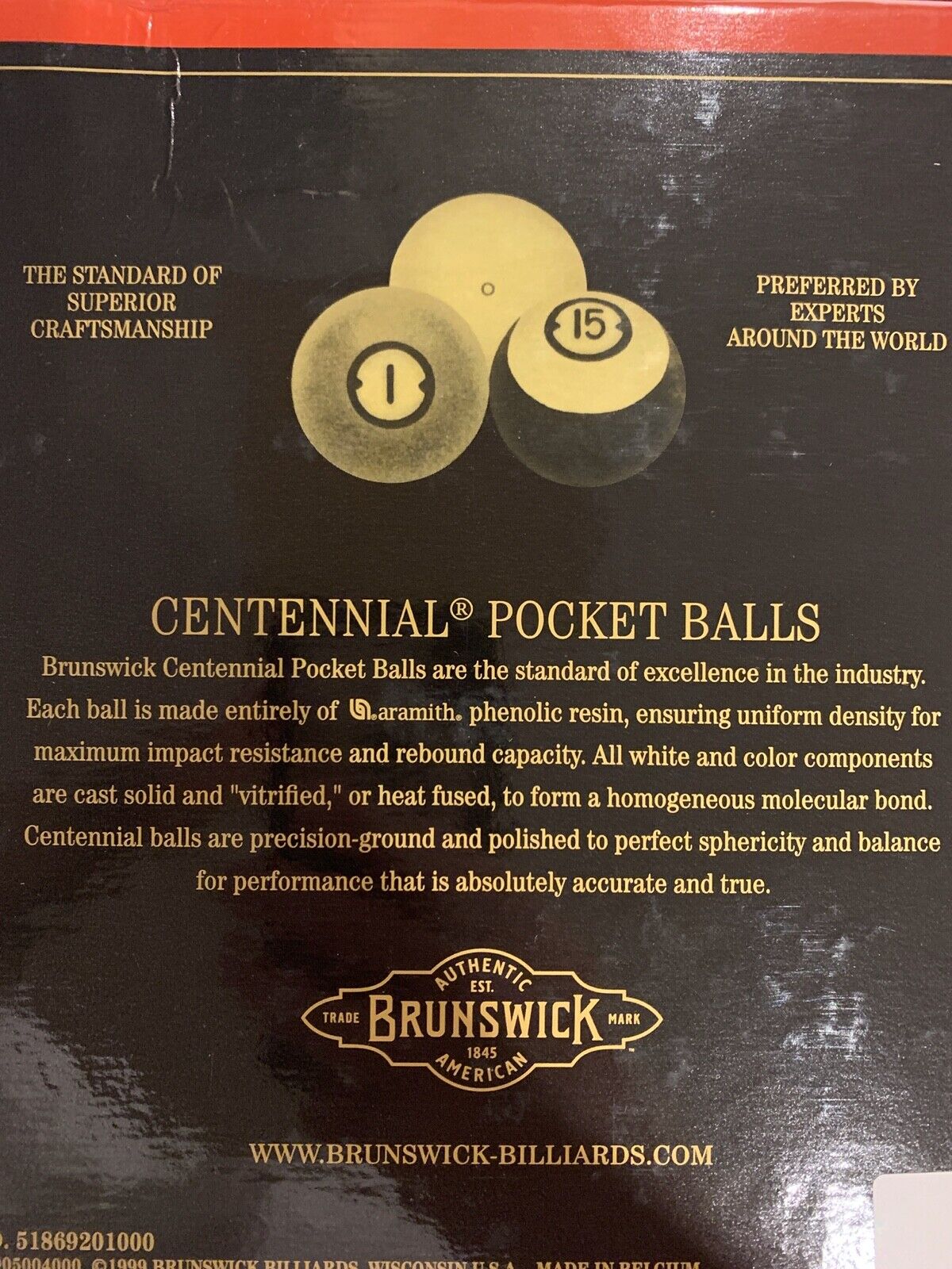 BRUNSWICK CENTENNIAL POOL BALL SET BRAND NEW FREE TIPS SHIPS FREE BEWARE FAKES!