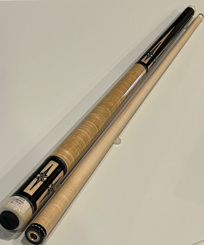 PECHAUER JP20-S JP20 POOL CUE EBONY STAINED MAPLE NEW SHIPS FREE FREE HARD CASE