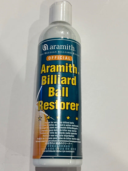 ARAMITH BILLIARD RESTORER CLEANER BRAND NEW 8.4 OZ SHIPS FREE FREE LE PRO TIPS