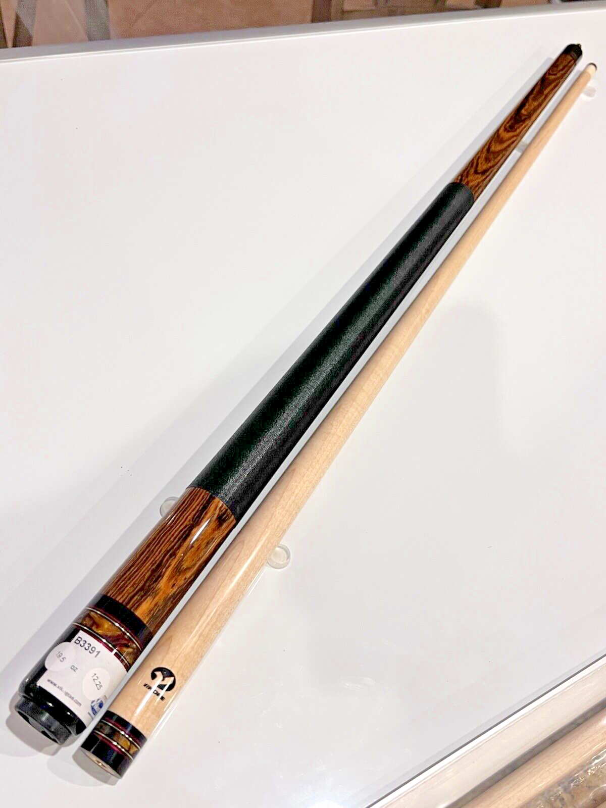 VIKING 3391 POOL CUE TIGER 12.25 MM TIP VIKORE SHAFT NEW FREE SHIPPING FREE CASE