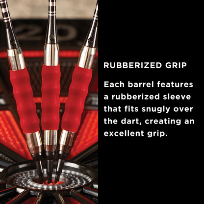 RED SURE GRIP DARTS FROM GLD 18 GRAM  NEW SHIPS FREE FLIGHTS FREE 20-0007-18