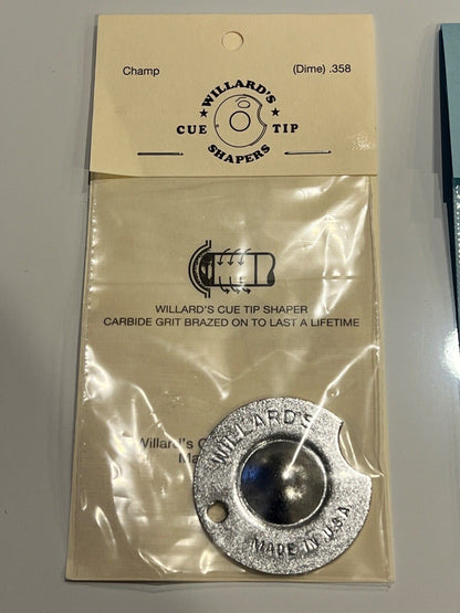 WILLARD TIP SHAPER SHAPES TO A DIME RADIUS FREE LE PRO TIP  NEW FREE SHIPPING
