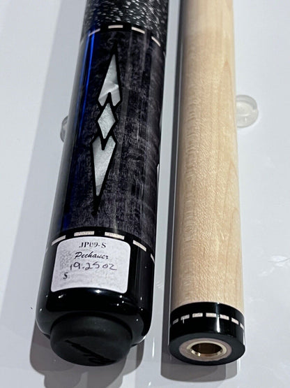 PECHAUER 12.00 MM JP9S JP9 POOL CUE SMOKE STAIN 2X2 CASE AND GLOVE