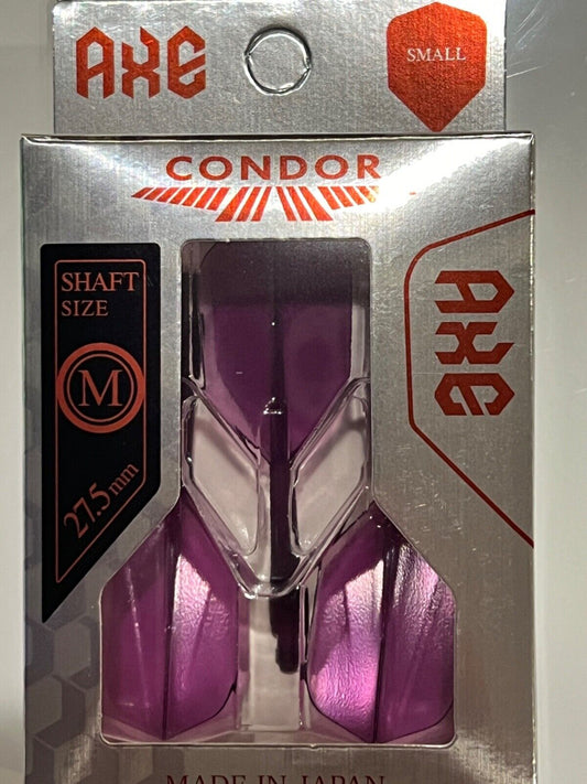 CONDOR AXE PURPLE FLIGHTS MEDIUM LENGTH SMALL SHAPE 27.5M FREE SHIPPING