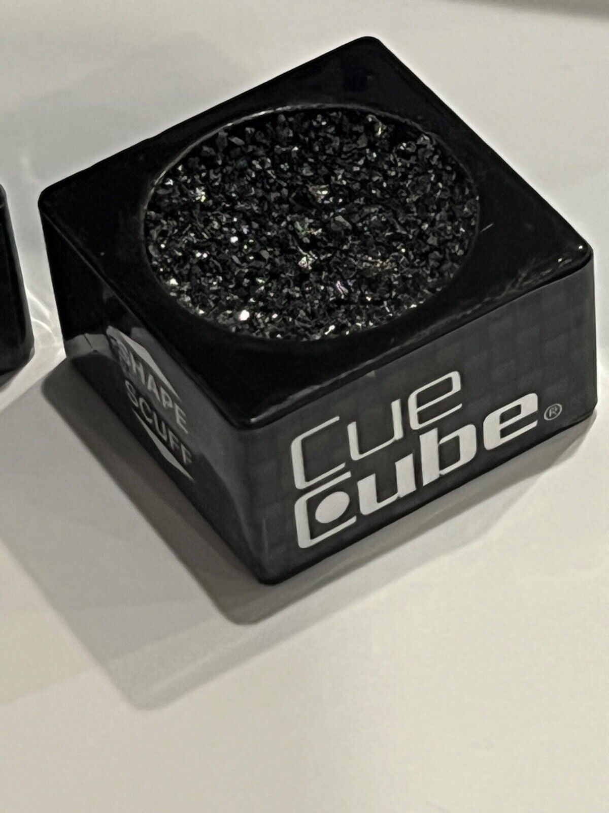 CUE CUBE TIP SHAPER ALL BLACK NICKEL RADIUS FREE LE PRO TIP USA MADE SHIPS FREE