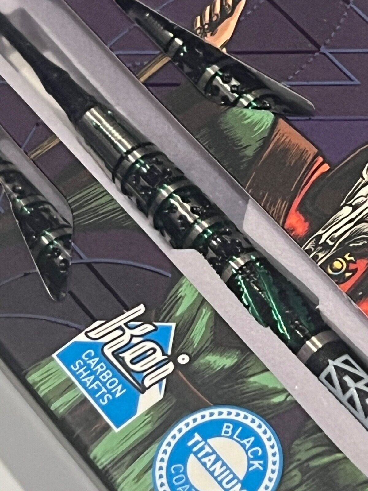 SHOT DARTS MODEL CELT DRUID 18 GRAM TUNGSTEN SOFT TIP SHIPS FREE N FREE FLIGHTS