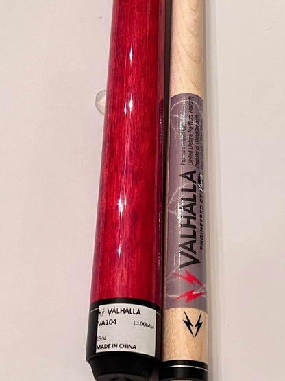 VALHALLA POOL CUE  VA104 BY VIKING BRAND NEW FREE SHIPPING FREE CASE BEST VALUE