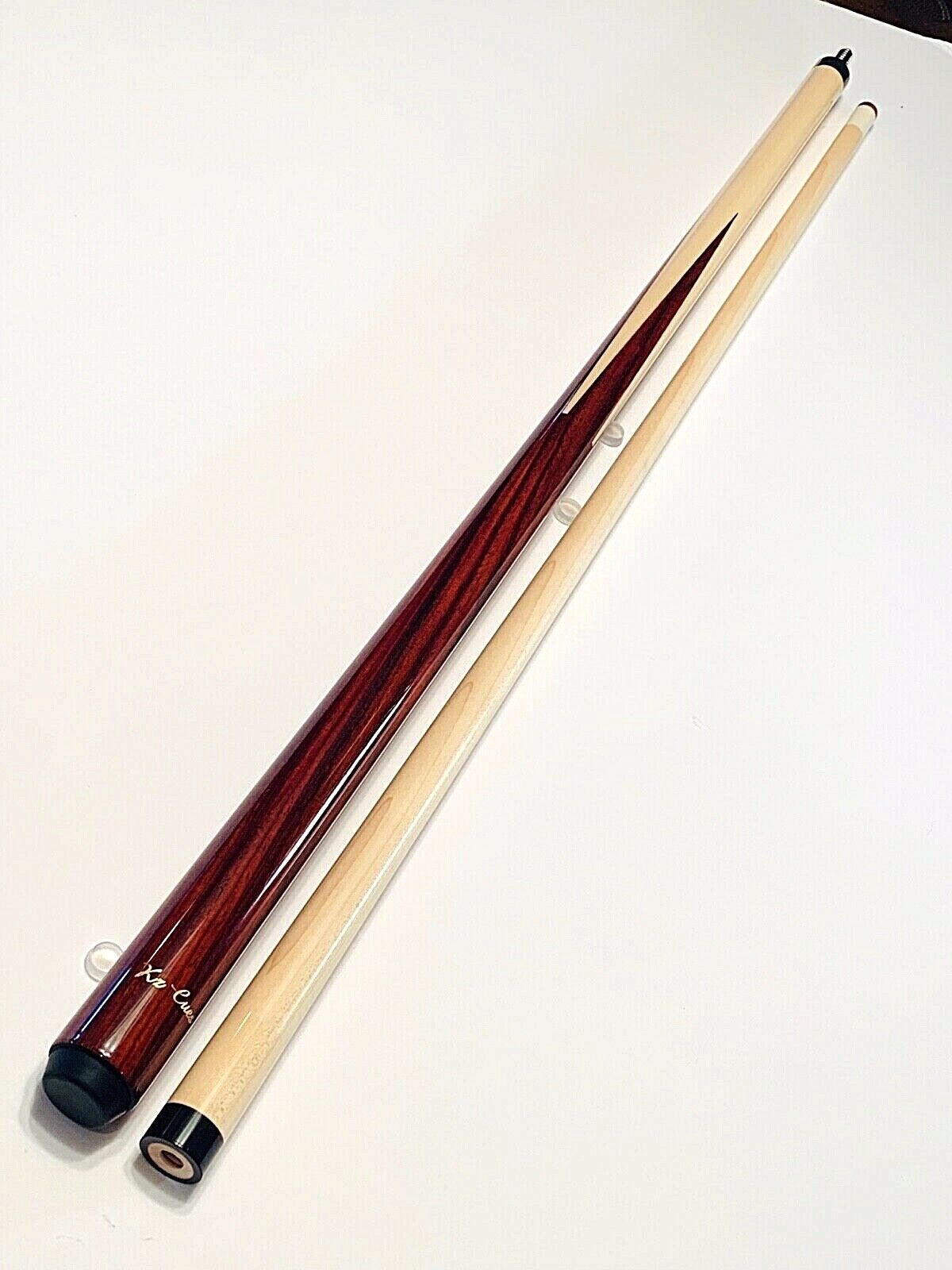 KZ CUES HUSTLER TIGER TIP EXOTIC WOOD  BRAND NEW FREE SHIPPING N FREE CASE