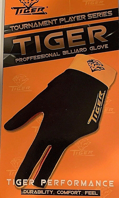 TIGER PRODUCTS PROFESSIONAL BILLIARD GLOVE SMALL LEFT HAND SMALL  FREE SHIPPING