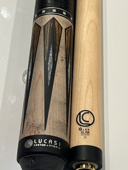 LUCASI LZC57 CUSTOM POOL CUE UNILOC JOINT 11.75 MM TIGER TIP NEW FREE SHIPPING