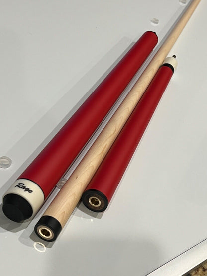 RAGE RED HEAVY HITTER BREAK JUMP CUE RGJPBB NEW FREE SHIPPING FREE HARD CASE