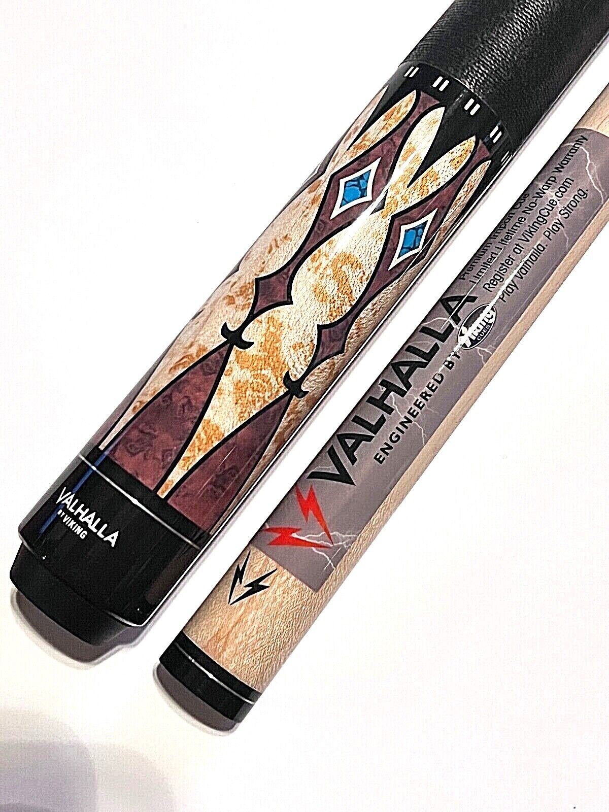 VALHALLA POOL CUE  VA502 BY VIKING BRAND NEW FREE SHIPPING FREE CASE BEST VALUE