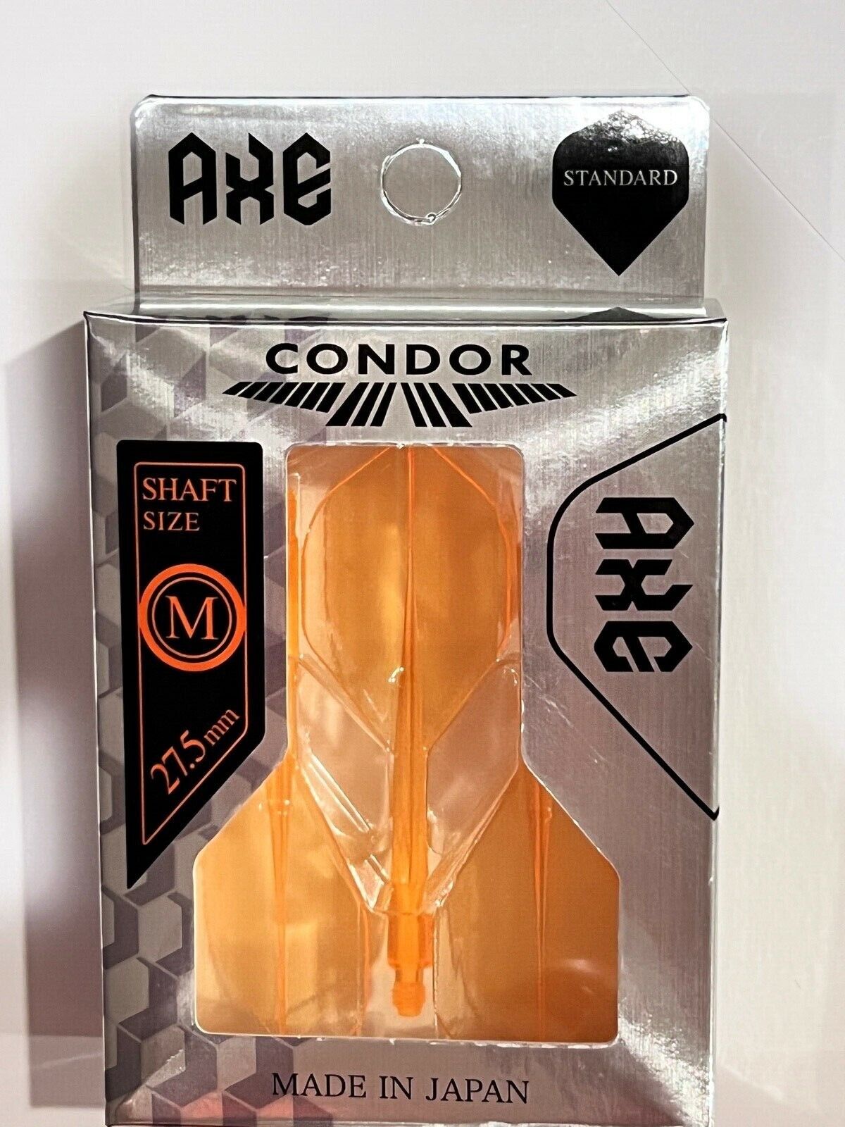 CONDOR AXE NEON ORANGE HEAVY DUTY FLIGHT MED 27.5M STANDARD SHAPE FREE SHIPPING