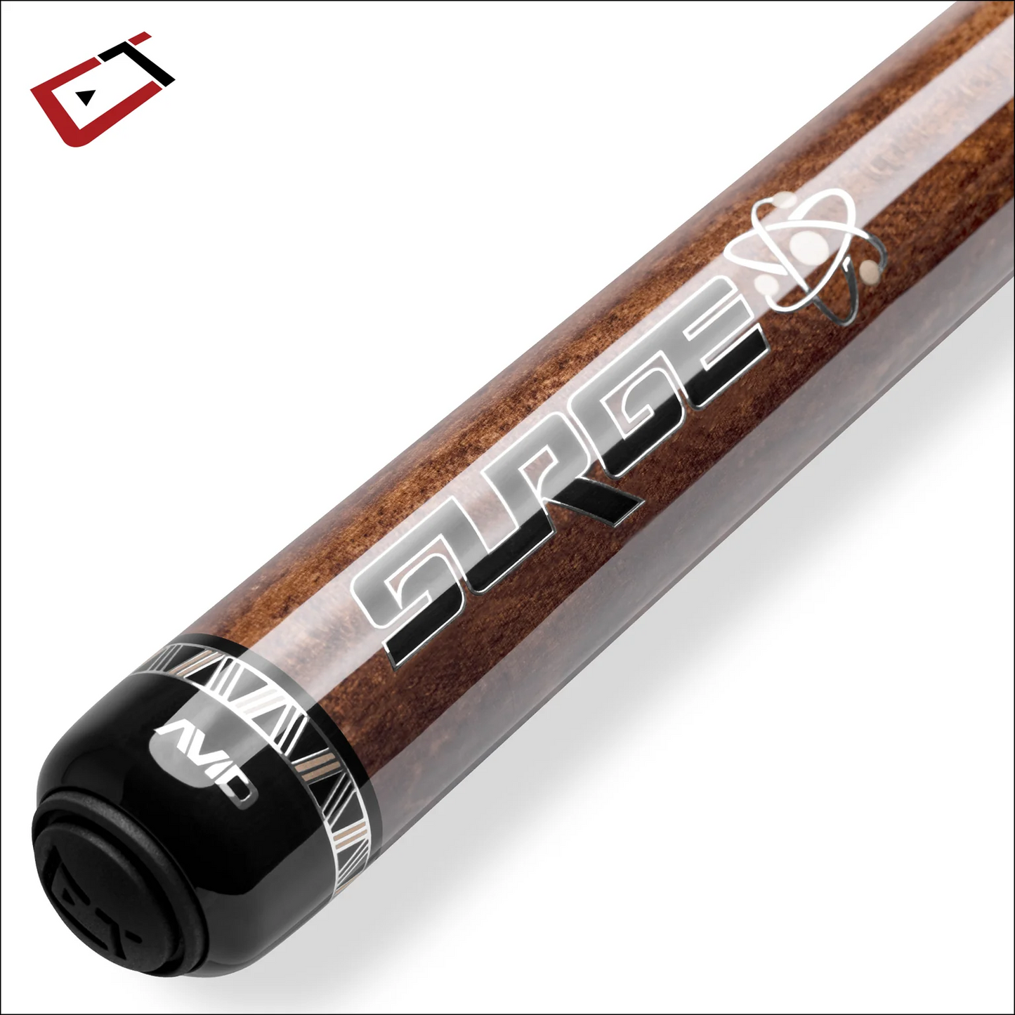 CUETEC AVID SURGE JUMP CUE BROWN  STAIN  BRAND NEW 95-335 SHIPS FREE