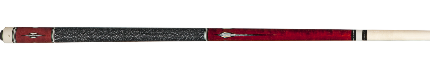 PECHAUER JP12-S JP12S POOL CUE BURGUNDY STAIN 13.00 MM NEW SHIPS FREE FREE CASE