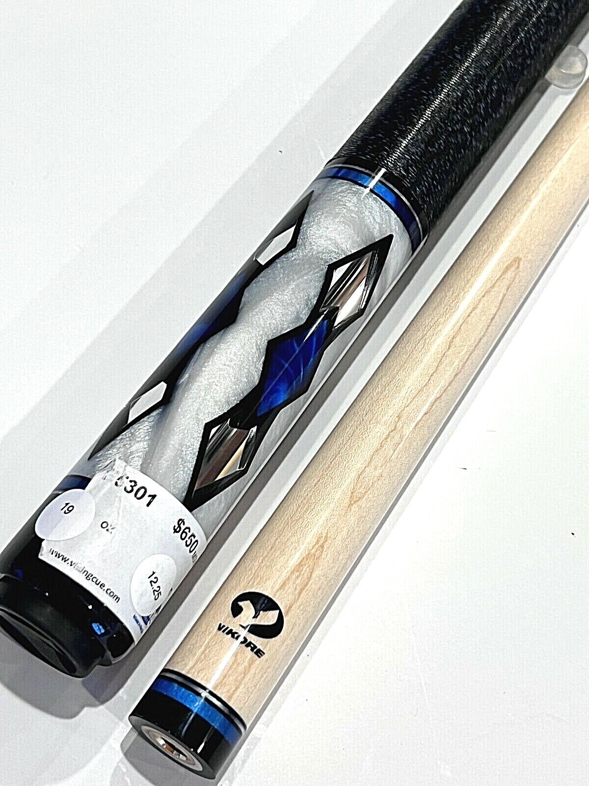 VIKING 5301 POOL CUE TIGER 12.25 MM TIP VIKORE SHAFT NEW FREE SHIPPING FREE CASE