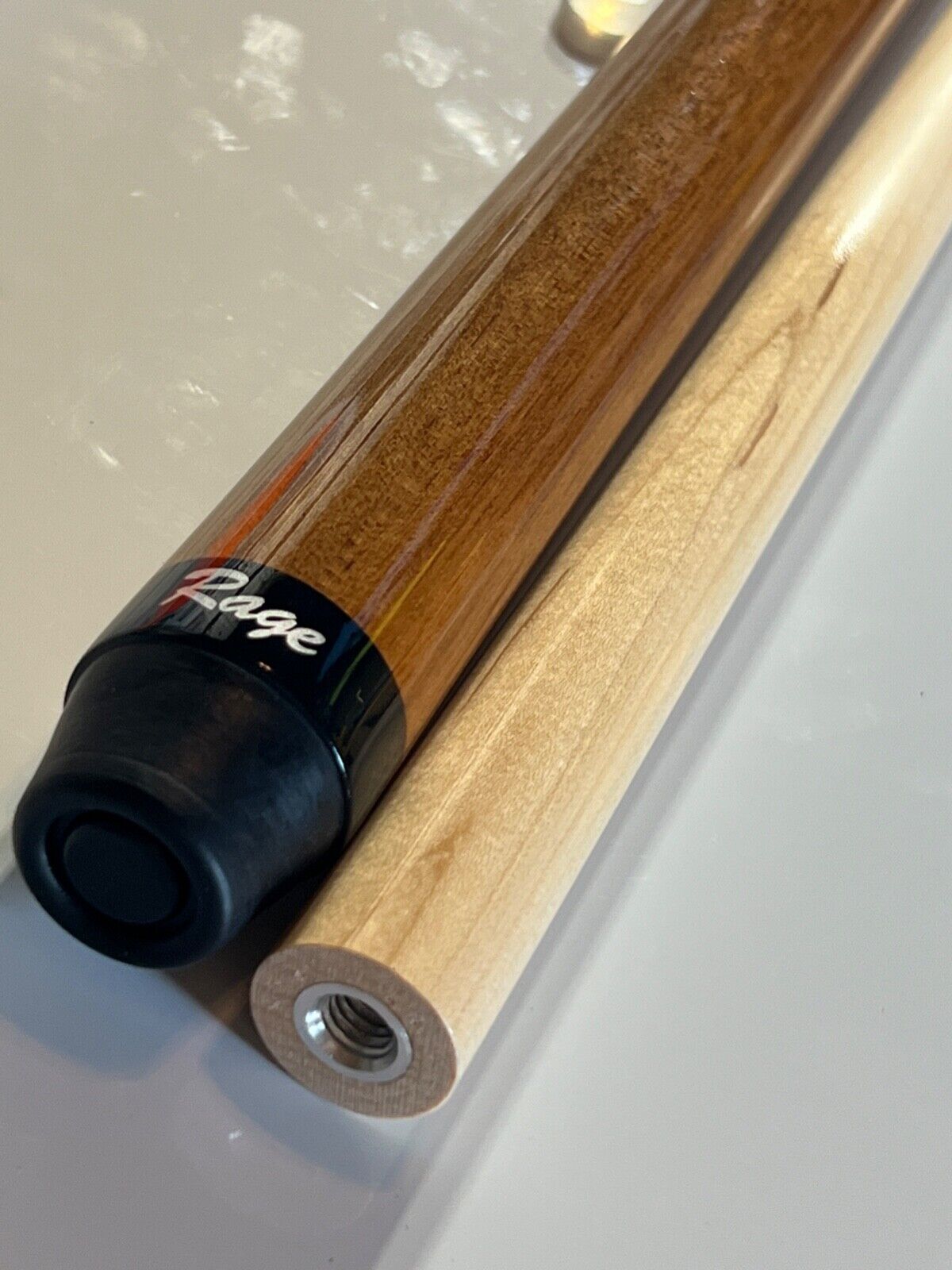 RAGE POOL CUE RG99 HUSTLER HARD ROCK MAPLE BRAND NEW SHIPS FREE FREE SOFT CASE