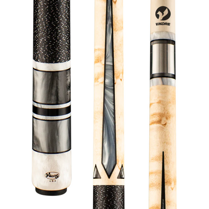 VIKING B5501 POOL CUE 12.50 MM VIKORE SHAFT NEW SHIPS FREE N  FREE HARD CASE