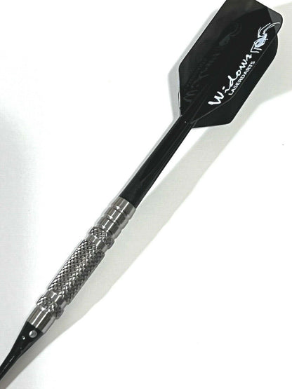 SILVER WIDOW 18 GRAM  LASER DARTS SOFT TIP BRAND NEW FREE SHIPPING FREE FLIGHTS