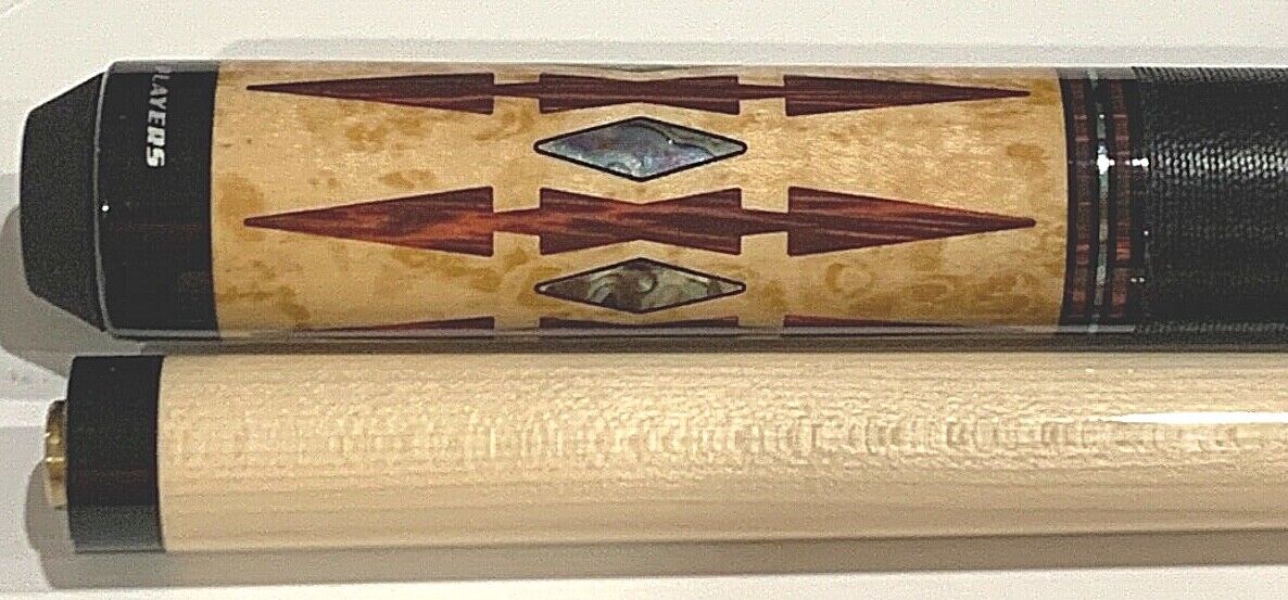 PLAYERS EXOTIC WOOD POOL CUE MODEL E2330 BRAND NEW FREE SHIPPING FREE HARD CASE