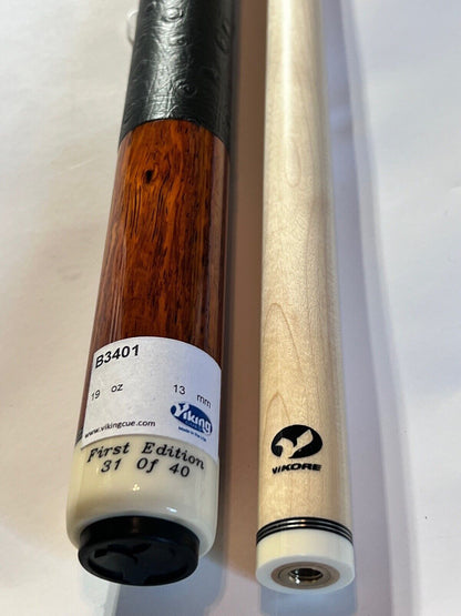 VIKING B340 LTD POOL CUE TIGER 13.00 MM VIKORE SHAFT NEW FREE SHIPPING FREE CASE