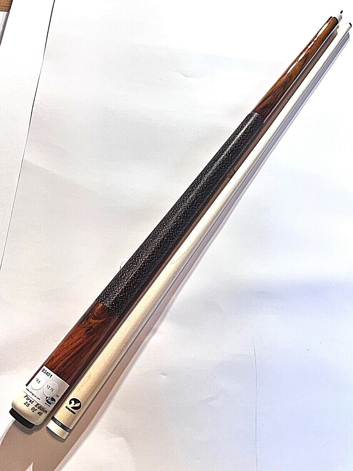 VIKING B340 LTD POOL CUE TIGER 12.75 MM VIKORE SHAFT NEW FREE SHIPPING FREE CASE