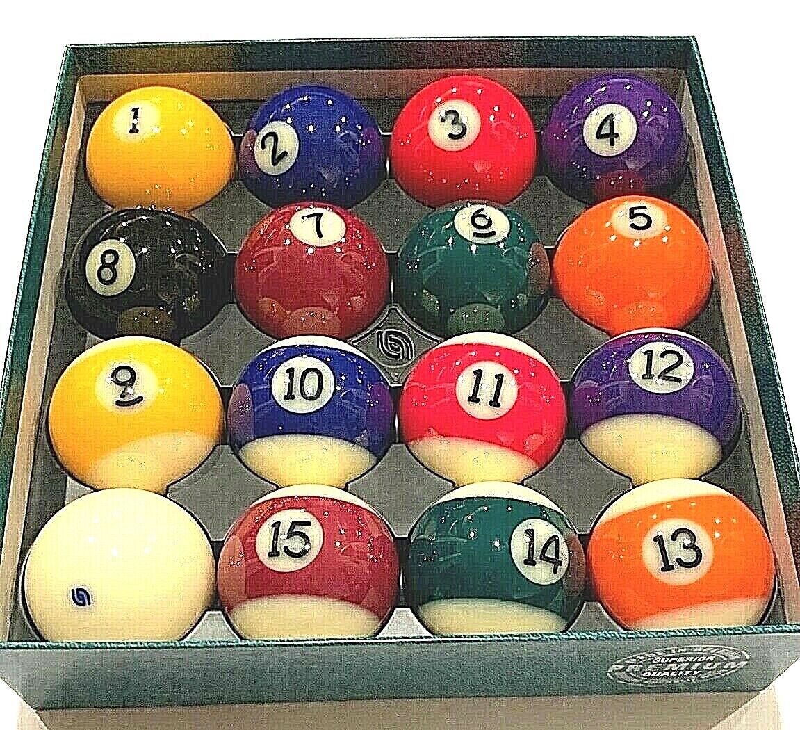 ARAMITH PREMIUM BELGIAN POOL BALL SET NEW SEALED N WRAPPER SHIPS FREE ...